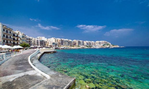 Seafront Two Bedroomed Apartment In Marsalforn Dış mekan fotoğraf